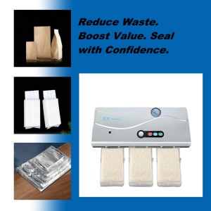 Machine d'emballage sous vide de type extraction externe 320B/EU pour applications alimentaires sèches et humides avec performances professionnelles externes - Product Image 2