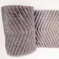 Factory Direct Anping Aluminum and Stainless Steel Compressed Knitted <strong>Wire</strong> <strong>Mesh</strong> Ribbon for <strong>Filters</strong>