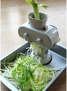Coupe-oignon vert manuel en acier inoxydable, trancheuse à rouleaux pour légumes, outil de cuisine portatif - Product Image 1