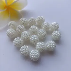 Fabrik Großhandel ABS bunte Bay berry Fruit <span class=keywords><strong>Pearl</strong></span> Perlen für DIY Dekoration - Product Image 1