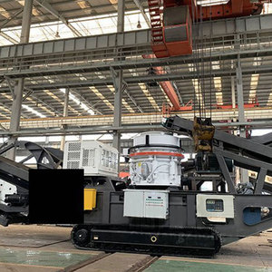 Trituradora de Cono Móvil Tipo Oruga para Mineral de Cobre, Marca de Gran Demanda, Precio de Trituradora de Cono Móvil para Minería, Trituradora de Cono Móvil para Guijarros - Product Image 1