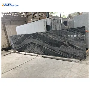 ALLY STONE Chinese Supplier Wholesale Negro Santigo granito polished natural granite for floor tiles projects