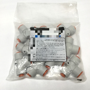 PLC ชุด 10 ชิ้น Kq2t09-13 ข้อต่อท่อลมแบบนิวเมติก 5/16-1/<span class=keywords><strong>2</strong></span> นิ้ว รูปตัวที - Product Image 1