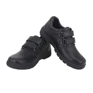 CHOOZII New Arrival Children Sneakers Leather Kids Black School Shoes For Boys And Girls