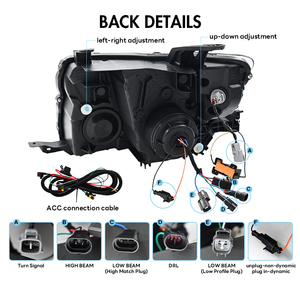 TT-ABC <span class=keywords><strong>Factory</strong></span> Outlet <span class=keywords><strong>Led</strong></span> Đèn Pha cho 2009-2021 MITSUBISHI PAJERO V93 V97 <span class=keywords><strong>Led</strong></span> Đèn Pha với năng động hoạt hình đèn - Product Image 6