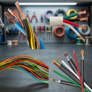 Câble d'alimentation SJT OE-03, conducteur en cuivre durable, isolation en PVC, fils multiconducteurs, assemblages de câbles pour appareils électroménagers - Product Image 2