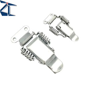 ZC HFQ72 Hardware piccolo Mini in acciaio inox a molla con fibbia a scatto tipo regolabile serrature a scatto - Product Image 1