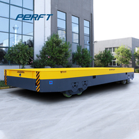 Chariot de transfert électrique BWP pour entrepôt, chariot à plateforme sans rail alimenté par batterie pour le stockage et le déplacement de charges personnalisées en intérieur