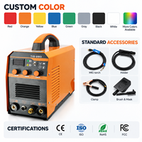 Nouvelle machine de soudage par points TIG DC en acier inoxydable avec torche et pince de masse, moteur DC à onduleur 85%