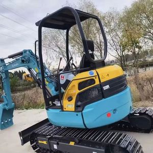 รถขุดขนาดเล็กมือสอง Kubota U30 3 ตัน แบบไฮดรอลิก พร้อมเครื่องยนต์ มอเตอร์ เกียร์บ็อกซ์ ปั๊ม PLC และลูกปืน - Product Image 1