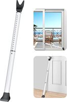 Barras de seguridad ajustables para ventanas, barra de seguridad para puerta de 1 embalaje, Patio para puerta corredera de vidrio, embalaje de pedido por correo