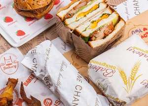 Food Greaseproof <b>Wax</b> <b>Paper</b> Custom Printed Oil Proof Food Wrap <b>Paper</b> Custom Pizza Burger Sandwich Wrapping <b>Paper</b> - Product Image 2