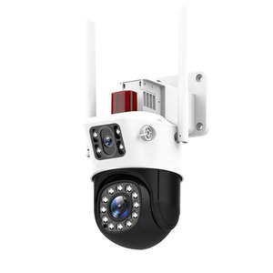 Icsee แอป PTZ กล้องคู่ระบบรักษาความปลอดภัย4MP Full HD PTZ ระบบกล้องรักษาความปลอดภัยกลางคืน PTZ รักษาความปลอดภัยแบบไร้สาย - Product Image 5