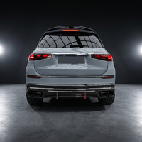 Kit Carrosserie Sportif pour Mercedes-Benz GLS 600 Maybach Style LD : Lame Avant, Diffuseur Arrière, Élargisseurs d'Ailes, Prises d'Air en Fibre de Carbone