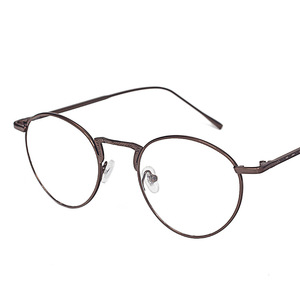 Maidis Round Metal Eyeglasses Frames Full Frame Unisex Blue Light Protection Fashion Trend - Product Image 5