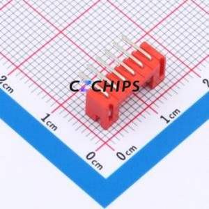 A200F1W1-2R6P12 Wire-to-Board Pin Header Bent Lead Through Hole,P=2mm Connector 1x6P 2mm Right Angle Insert PH - Product Image 2