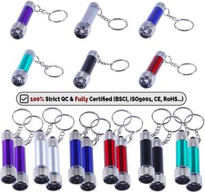 Linterna de Mano Promocional de 5 LED, Potente, de Aleación de Aluminio, Mini Linterna Electrónica, Llavero de Regalo con Logotipo Personalizado - Product Image 2