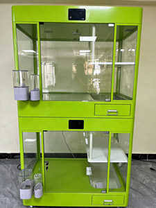 Cage pour chien de luxe en acier inoxydable, capsule spatiale, cabine intelligente, chauffage, purification, désinfection, design moderne et simple, durable, sécurisée - Product Image 2