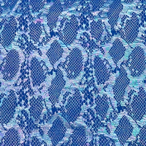 Chất Lượng Cao Bí Ẩn Sáng Động Vật In Kim Loại Lá Polyamide Spandex Vải Đồ Bơi Áo Ngực Bikini Dancewear Vải - Product Image 5