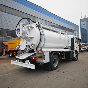 Camion de nettoyage des eaux usées par aspiration Shacman L3000 4x2 15CBM, prix d'usine - Product Image 6