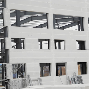 Kết Cấu Thép Xây Dựng Alc Tấm Tường Cho Văn Phòng Trường Học Bệnh Viện Hội Thảo Nhà Để Xe Nhà Để Xe Sử Dụng Bền Cháy Bằng Chứng Nước Bằng Chứng Nhanh Chóng - Product Image 2