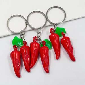 Dos chiles por un dólar, accesorios de llavero con forma de chile, artículos de vendedor callejero a un dólar cada uno. - Product Image 2