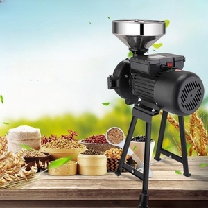 Molino de Molienda Húmeda y Seca Multifuncional, Molino de Maíz Comercial, Molinillo de Hierbas Chinas, Molino de Alimentos Secos, 220V, Acero - Product Image 4