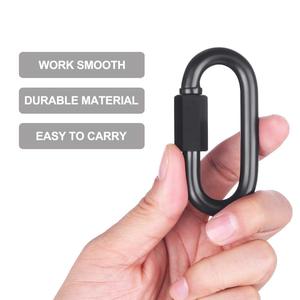 Usine en gros de haute qualité meilleure vente 304 en acier inoxydable mousqueton Marine ovale chaîne connecteur chaîne lien <span class=keywords><strong>rapide</strong></span> - Product Image 1