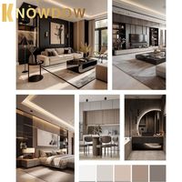 KNOWDOW Personnalisation de villa de luxe Design d'intérieur et fourniture complète de matériaux Solution unique pour les projets résidentiels