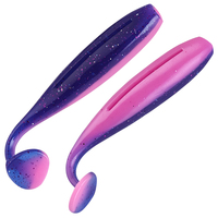 Leurres souples en plastique de 5 cm, 6 cm, 7 cm, avec queue en T, leurres souples bioniques, appâts souples de simulation, leurres de pêche artificiels en PVC, appâts pour truites, queue de pagaie