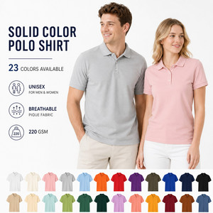 Camiseta Polo de Rendimiento Unisex con Logotipo Personalizado, 23 Colores, Transpirable, Suave, Informal de Negocios, Uniforme de Golf para Equipos, Venta al por Mayor, Tallas S-4XL - Product Image 1