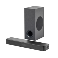 Barre de son TV avec caisson de basses Bluetooth 5.3, système home cinéma USB, optique, AUX, ARC, haut-parleur de basses sans fil pour TV et usage domestique