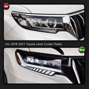 ไฟหน้ารถยนต์โตโยต้า ปราโด ไฟตัดหมอก ไฟเดย์ไลท์ DRL 12V H7 LED ไบซีนอน หลอดไฟ LC200 อุปกรณ์ตกแต่งรถยนต์ ปี 2018-2022 - Product Image 4