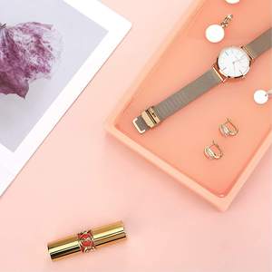 Plateau de rangement de salle de bain en polyrésine, plateau de vanité en résine à usage domestique, organisateur de table pour bougies savon serviette <span class=keywords><strong>parfum</strong></span> - Product Image 3