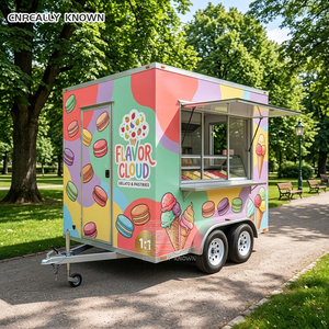 Camion de restauration de qualité commerciale, remorque à pizza personnalisée, homologuée DOT VIN CE, pour la restauration italienne - Product Image 4