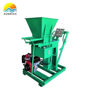 ECO2-25 Automatic Interlocking Clay Soil Brick Making Machine price