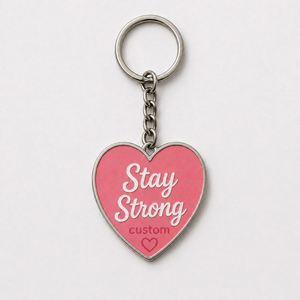 Porte-clés personnalisés en gros de haute qualité avec texte inspirant et mots encourageants pour récompenses d'employés et d'étudiants - Product Image 3
