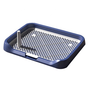 Toilette pour chien Hyra, système de pot pour chien, salle de bain pour chien, bac à litière pour chien, support de tapis de propreté intérieur, bac d'apprentissage de la propreté pour chiot - Product Image 1