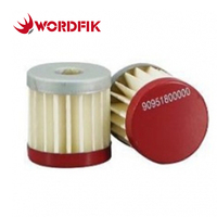 Elemen Filter kartrid udara 90951800000 untuk pompa vakum VT4.10 DT4.10 T4.10DV T4.25DV T4.40DV T4.25DSK T4.40DSK bagian Wordfik