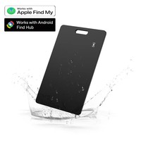 Mini porte-monnaie intelligent pour bagages, étiquette de carte, GPS, localisateur pour Samsung Android et iOS