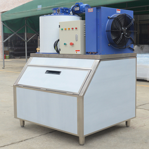Machine à glace en flocons industrielle refroidie par air de 0,3 à 50 tonnes avec stockage de 1000 kg pour la conservation des produits aquatiques, les supermarchés et les usines de glace - Product Image 6