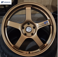 Jantes de voiture Volk Racing Te37 Deep Dish 15-19 pouces 4x100-5x100, roues en alliage pour Nismo PCD 100-120mm compatibles avec Rays