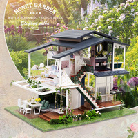 Nouveau style de puzzle 3D en bois, kit de cabane miniature à assembler soi-même, modèle en bois à assembler à la main, ensemble de construction pour la décoration de la maison et les cadeaux