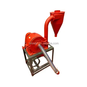 Factory Direct Sale Mini Grain Corn Flour Mill Grinder Machine 50 Motor Customized Provided Fish Farms Food Mashin Rabbit Farms