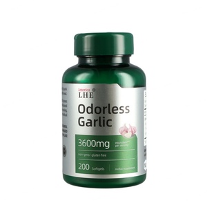 Cápsulas Blandas de Ajo sin Olor de Alta Potencia 3600 mg 200 Cápsulas Blandas Suplemento para el Sistema Inmunológico para Adultos - Product Image 2