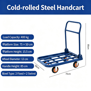 Stair Climbing <b>Cart</b> Sliding Wheels Heavy Duty Build Smooth Climb Easy Transport Folding Hand Truck With Stair Wheels Pro Kit - Product Image 5