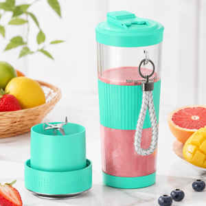 Licuadora Portátil Noble Style de 500 ml para Smoothies, Vaso Mezclador de Frutas Frescas para Viajes y Gimnasio, Compatible con OEM - Product Image 5