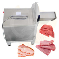 OCEAN Électrique Bacon Saucisse Trancheuse À Viande Cutter Machine Commerciale Filet De Viande De Boeuf Tranche Machine De Coupe
