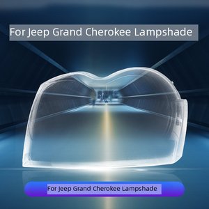 Cubierta de Lente de Faro para <span class=keywords><strong>Jeep</strong></span> <span class=keywords><strong>Grand</strong></span> <span class=keywords><strong>Cherokee</strong></span> 2007 2008 2009 <span class=keywords><strong>2010</strong></span>, Carcasa de Faro Delantero para Reemplazo de Faro LED, Pantalla de Lámpara - Product Image 2