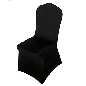 Funda de Licra Negra <span class=keywords><strong>para</strong></span> Silla de Banquete, Venta al por Mayor, <span class=keywords><strong>para</strong></span> <span class=keywords><strong>Alquiler</strong></span> en Hoteles y Eventos - Product Image 1